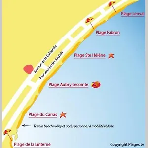 A 50 Mètres De La Plage Et De La Promenade Des Anglais Appartement